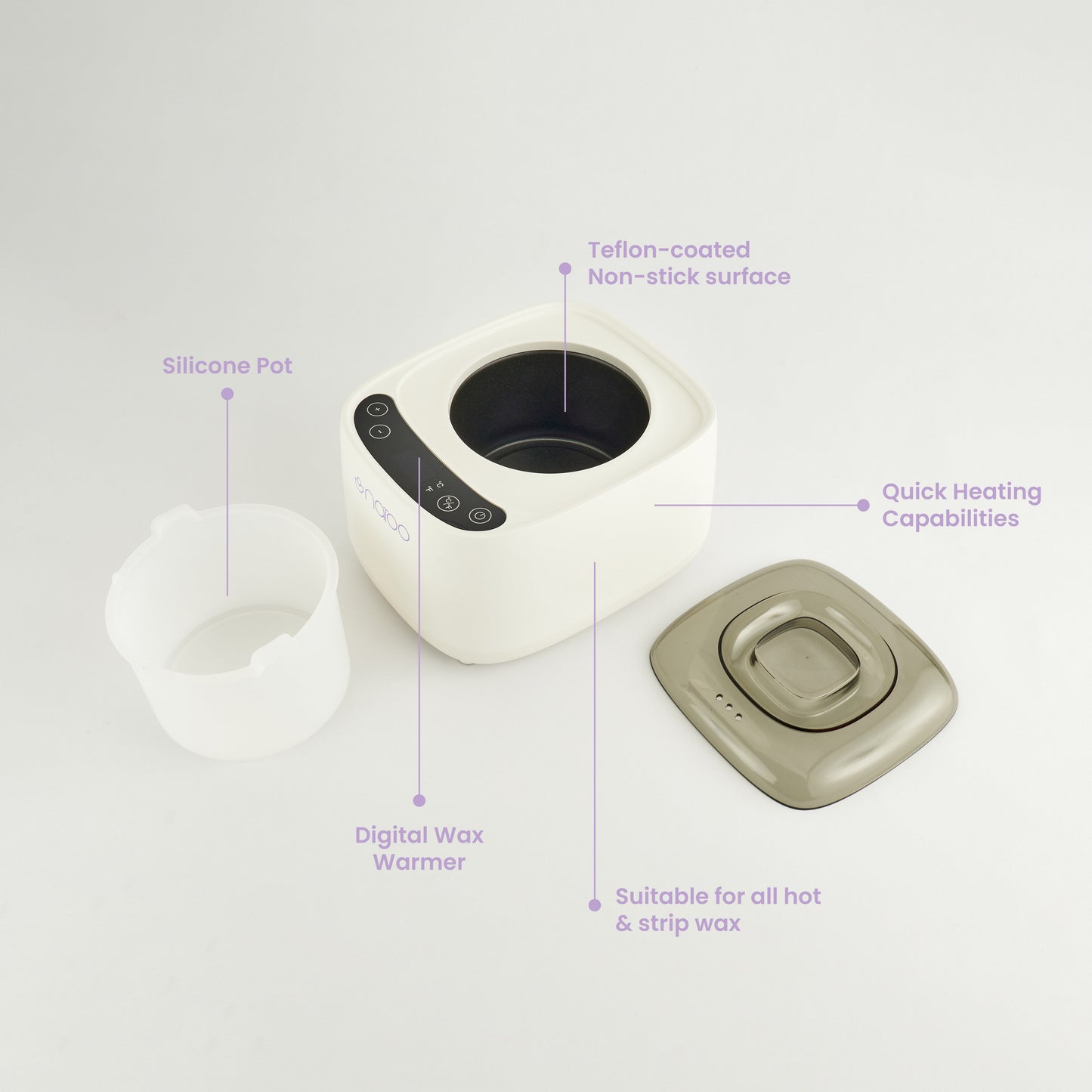 Wax Warmer & Silicone Pot | Smooth & Effortless Waxing